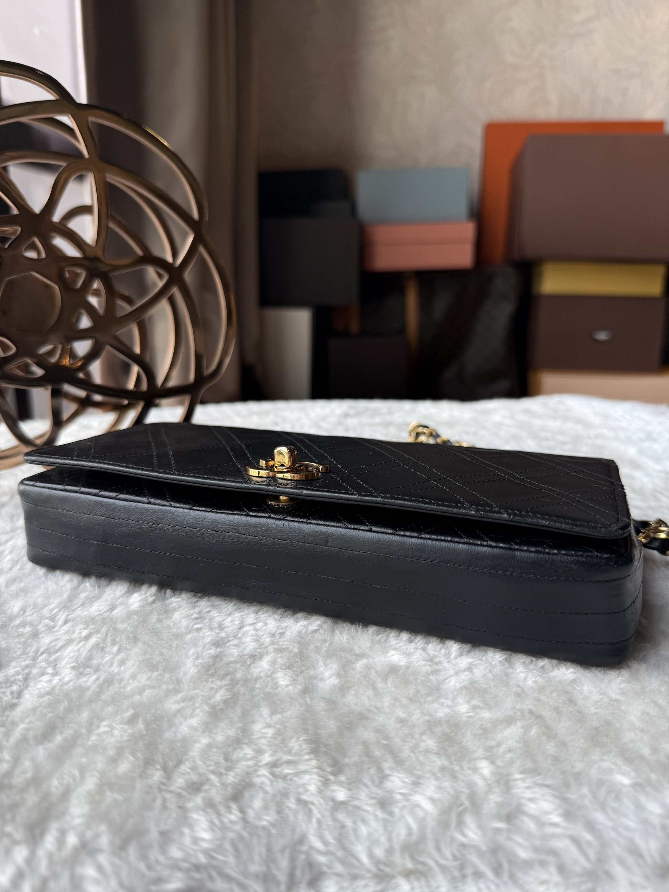 Chanel vintage flap bag - Image 7