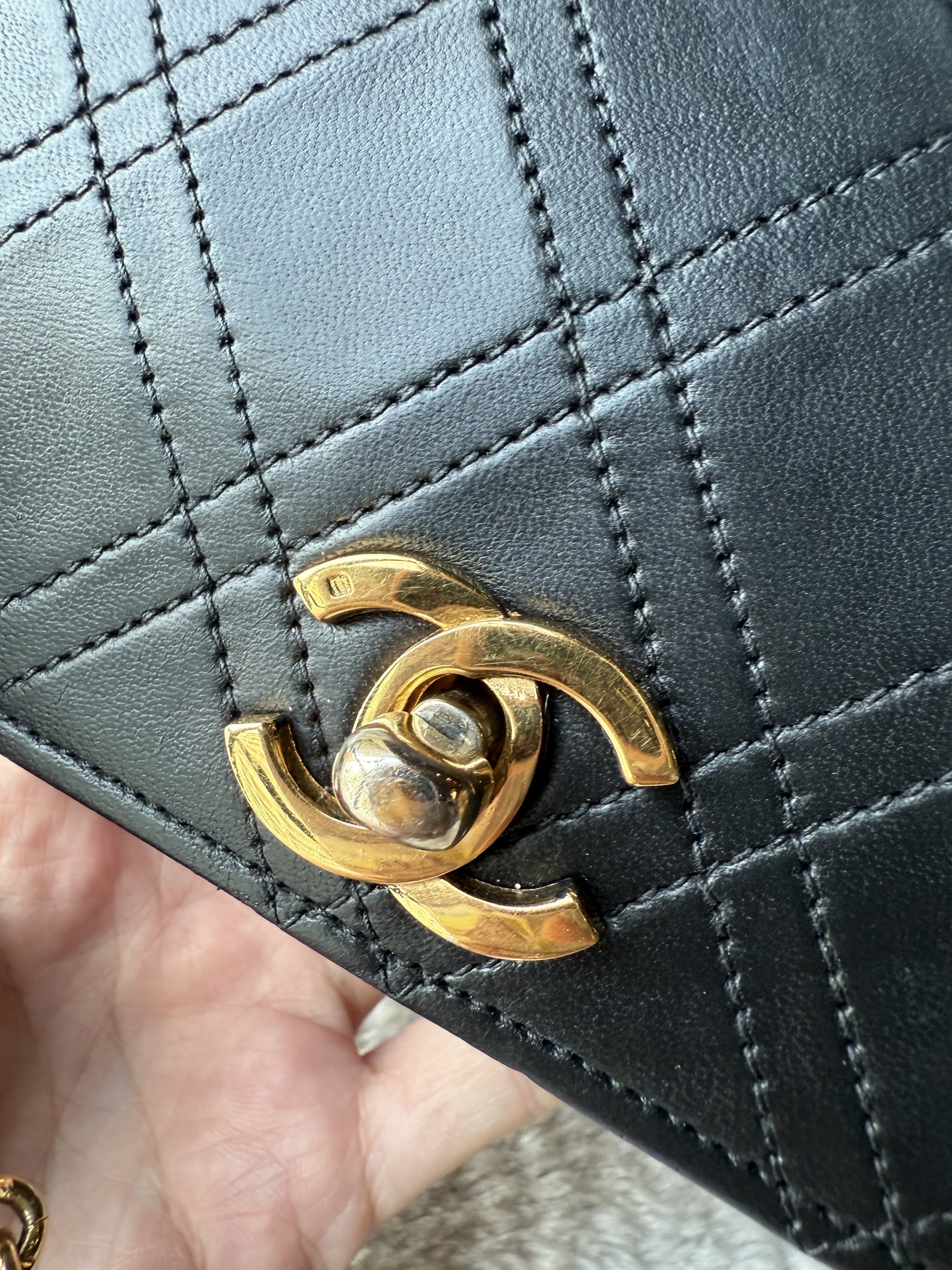 Chanel vintage flap bag - Image 2