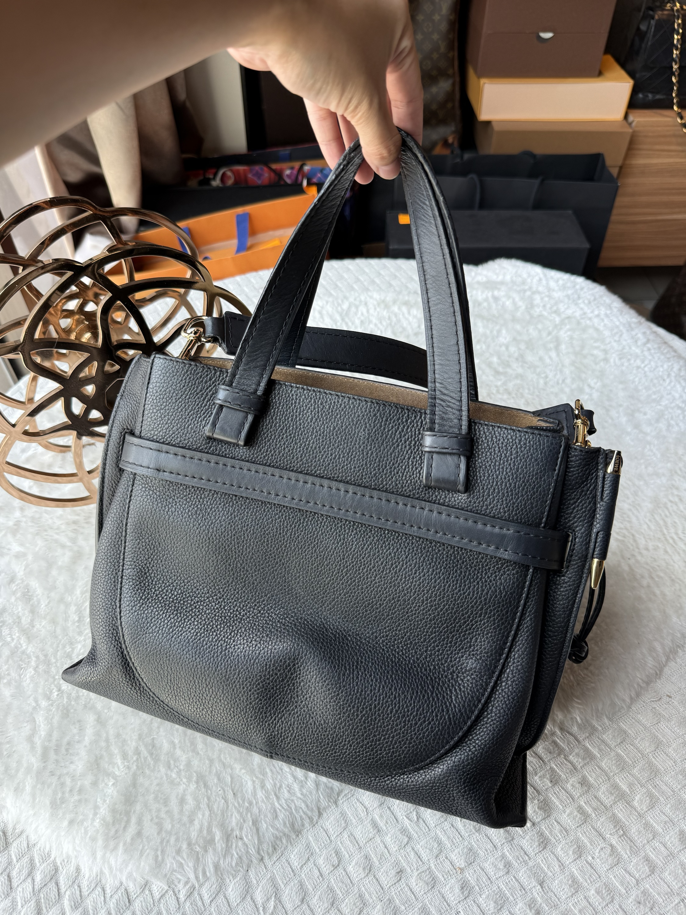 Loewe small gate top handle bag - Image 8