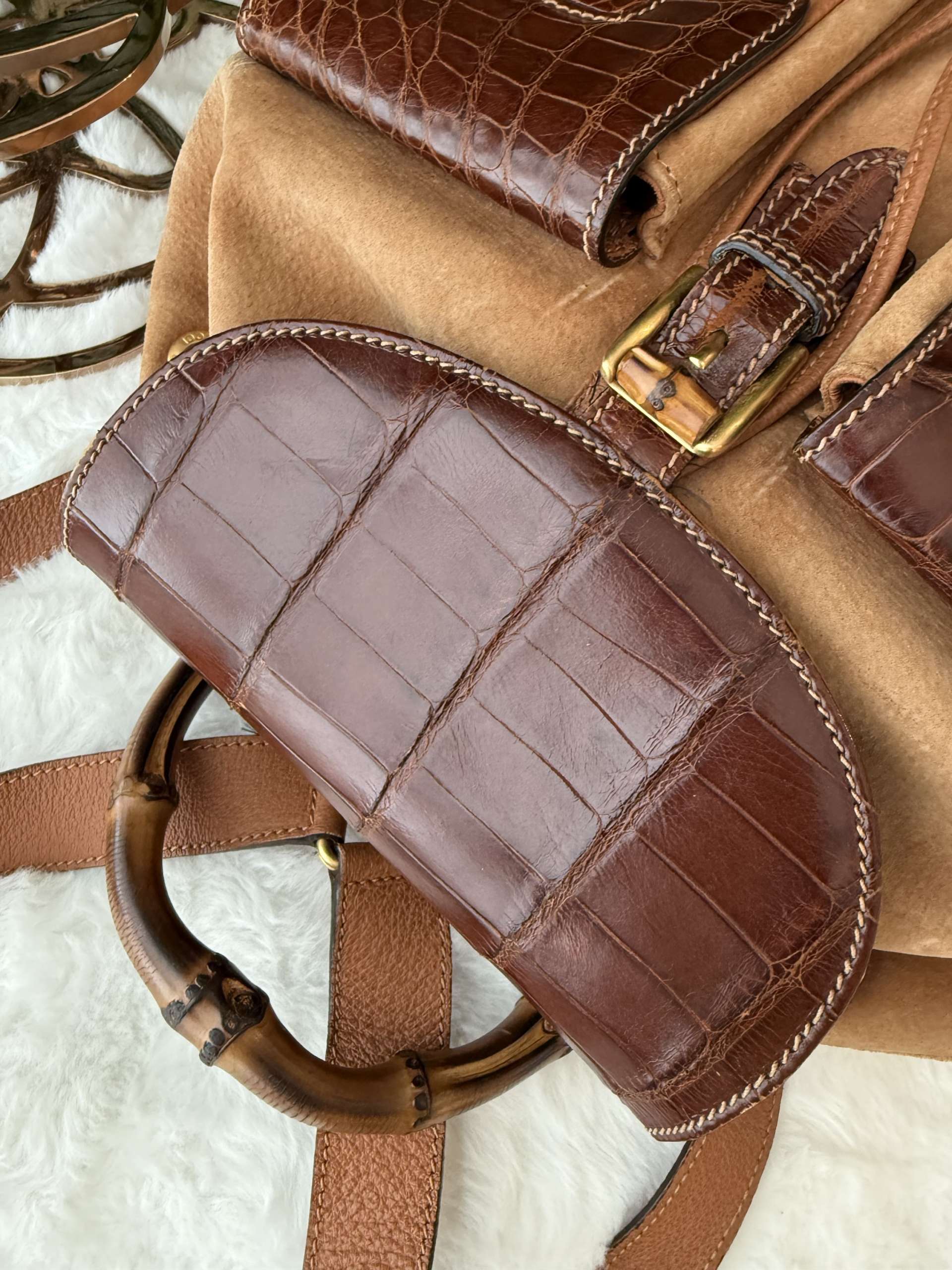 Gucci bamboo backpack - Image 4