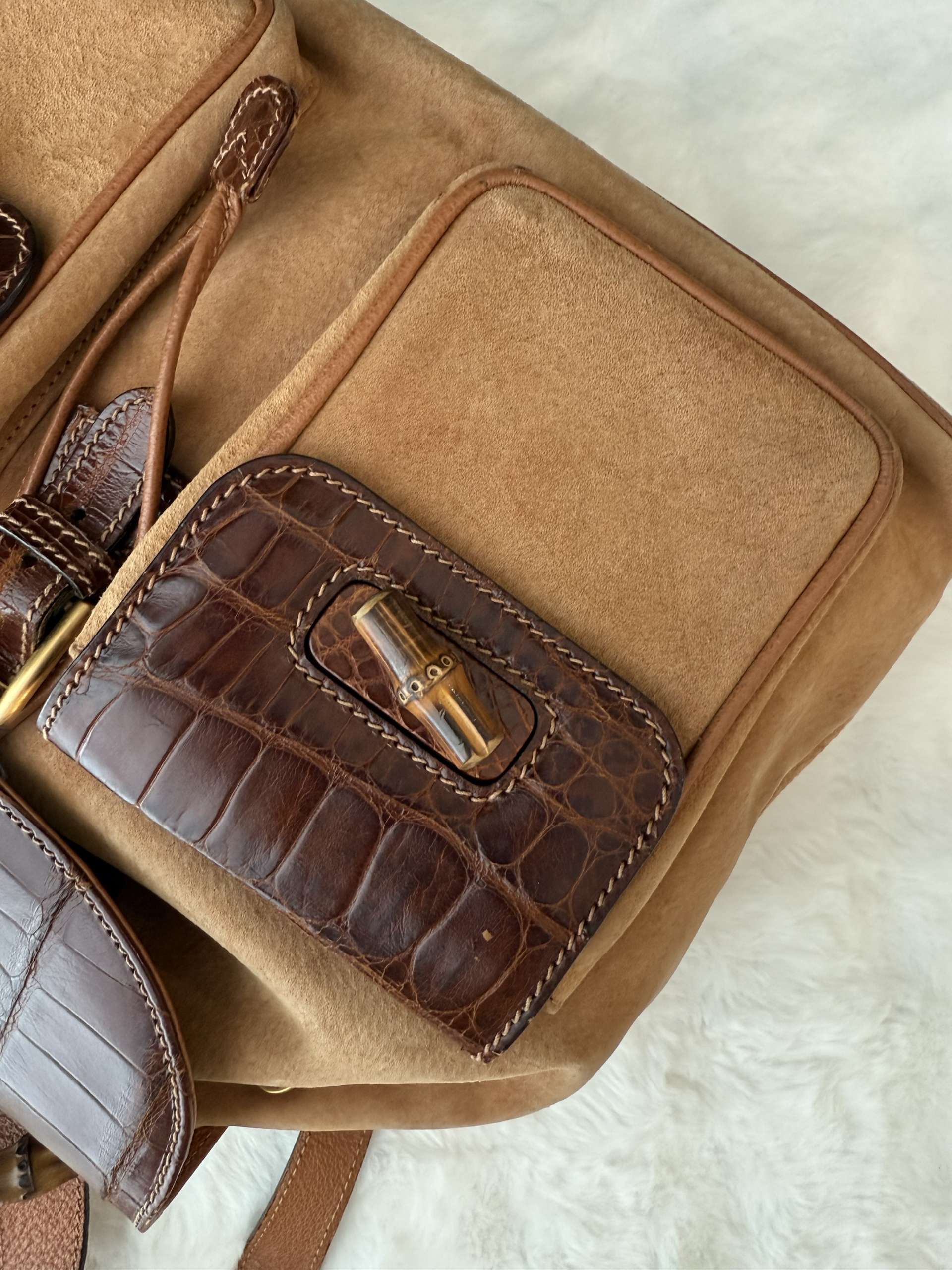 Gucci bamboo backpack - Image 3