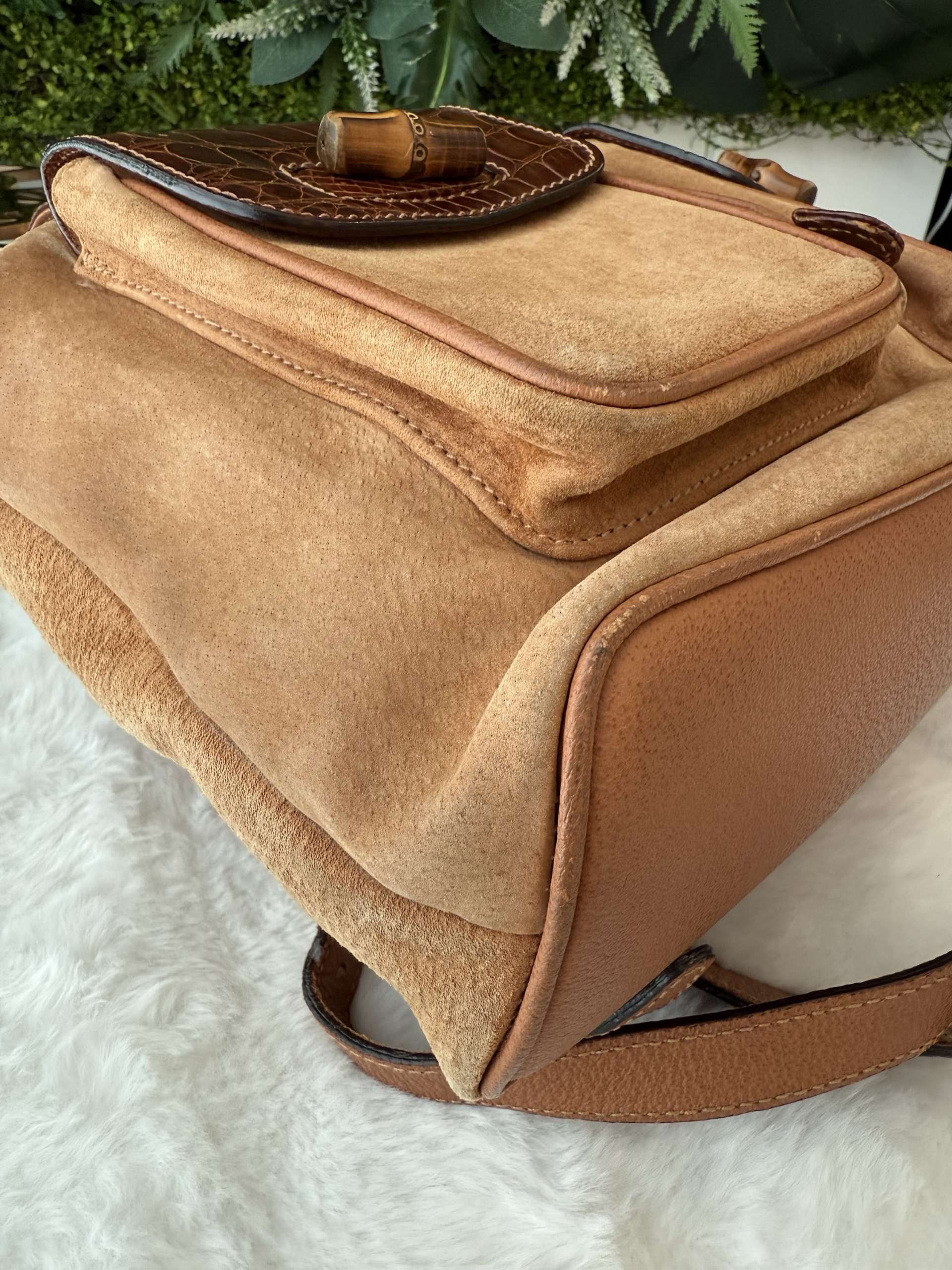 Gucci bamboo backpack - Image 6