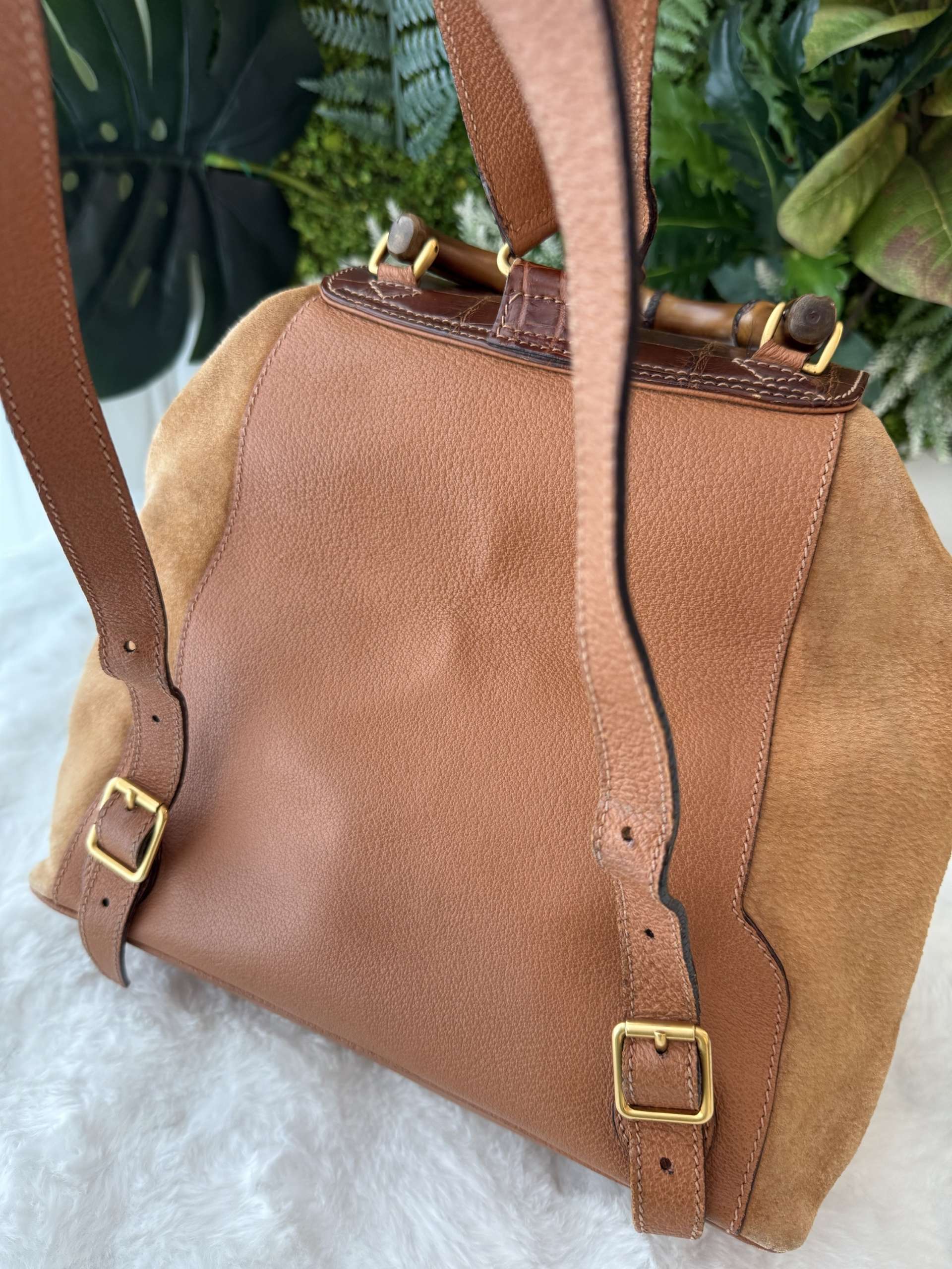 Gucci bamboo backpack - Image 7