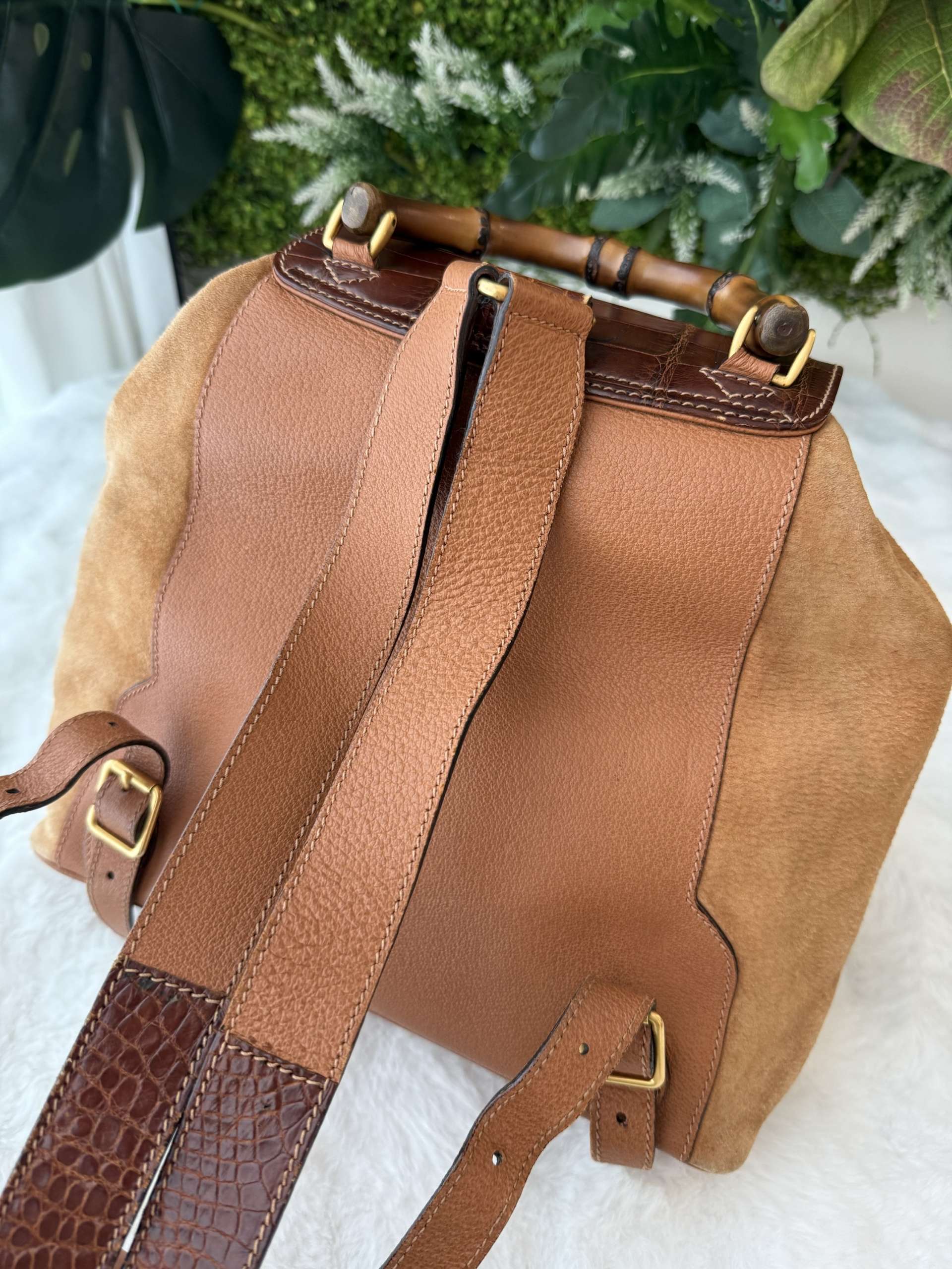 Gucci bamboo backpack - Image 8