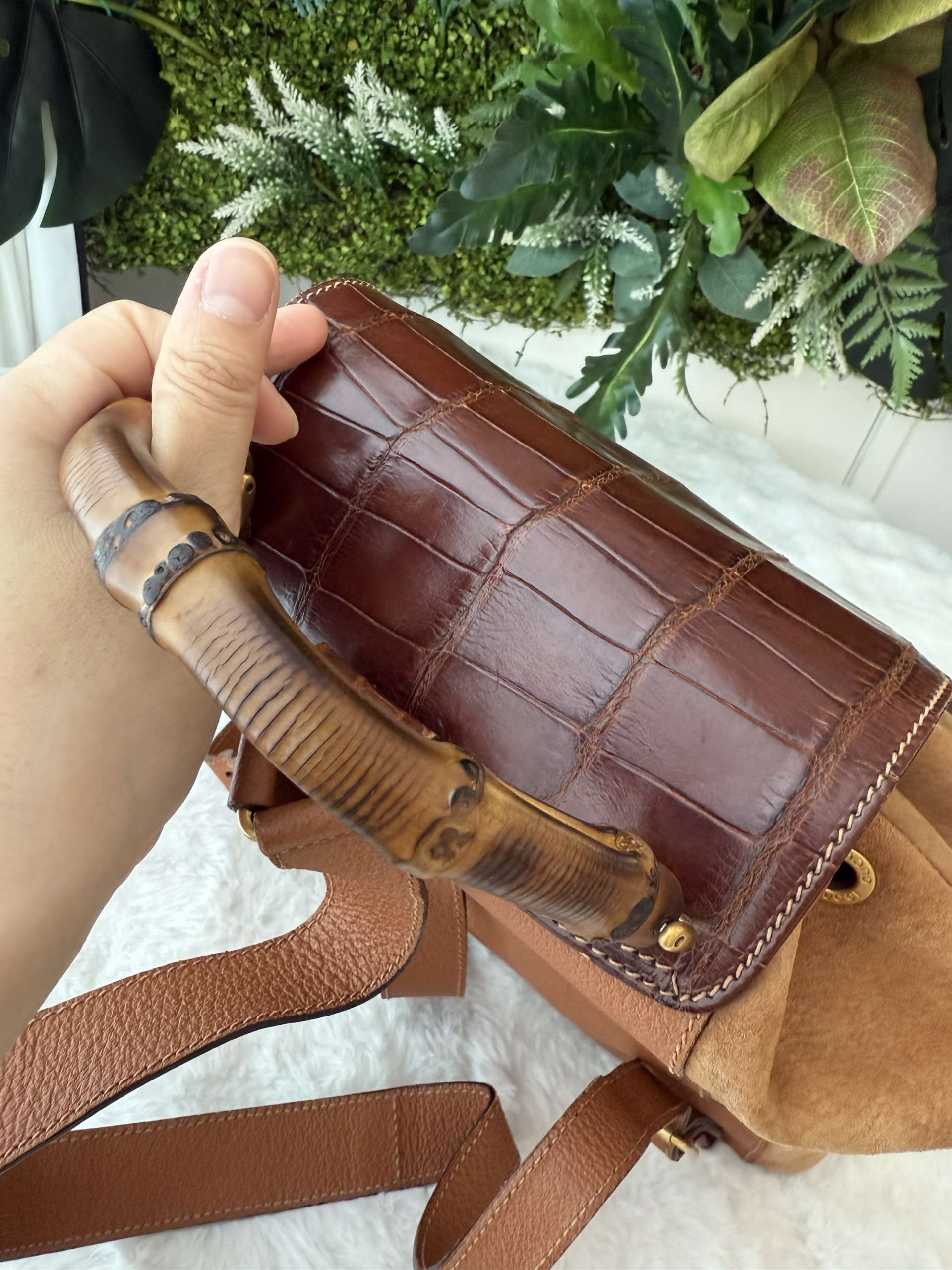 Gucci bamboo backpack - Image 11