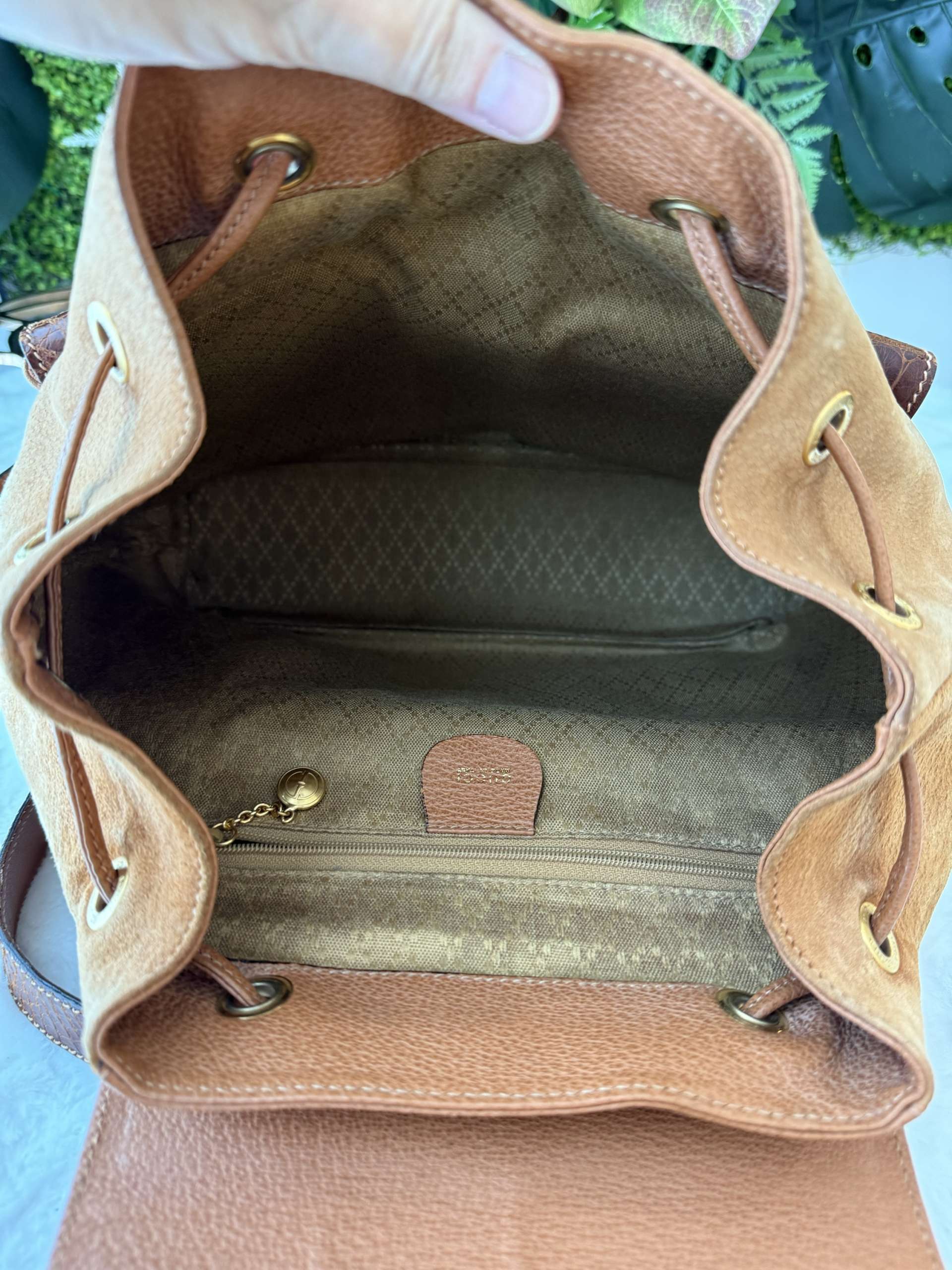 Gucci bamboo backpack - Image 13