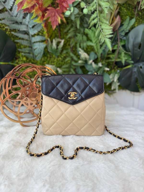 Chanel 2 tone bag