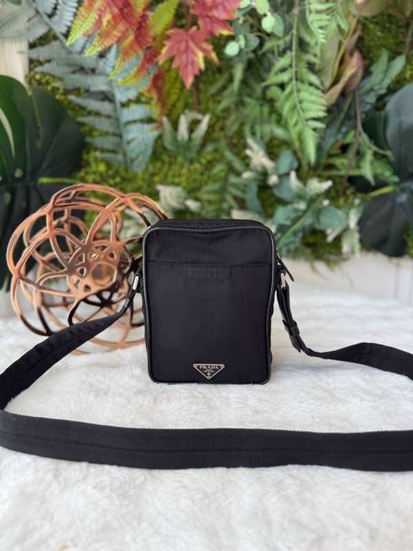 Prada nylon camera bag