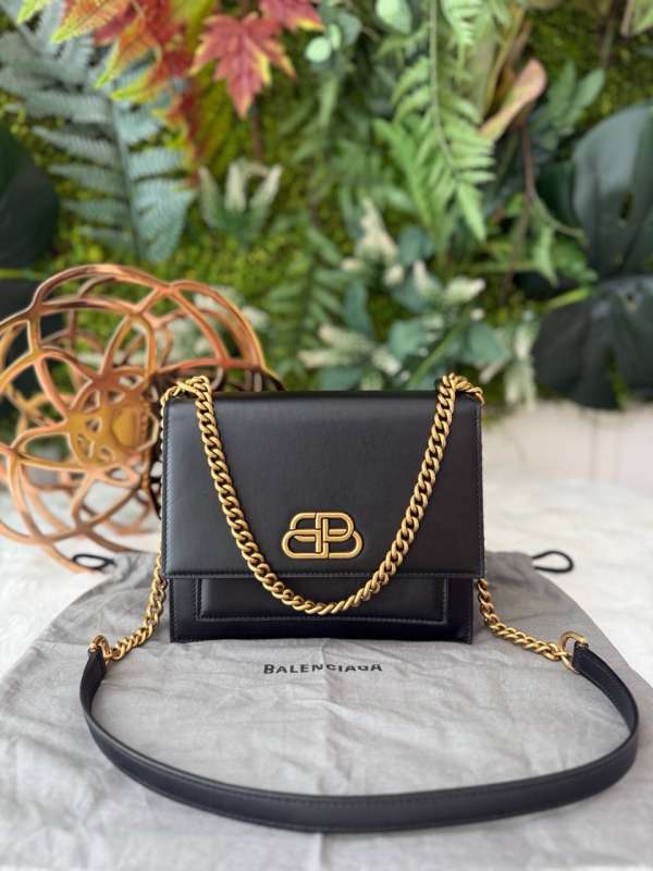 Balenciaga box chain bag