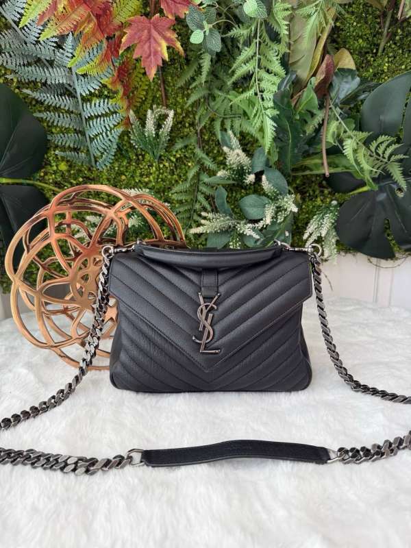 Ysl college medium quilted
