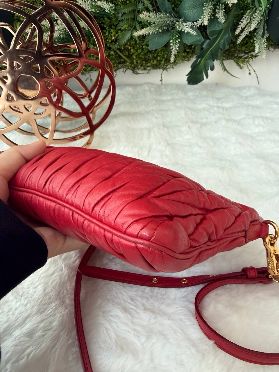 Miu miu matelasse clutch bag - Image 4