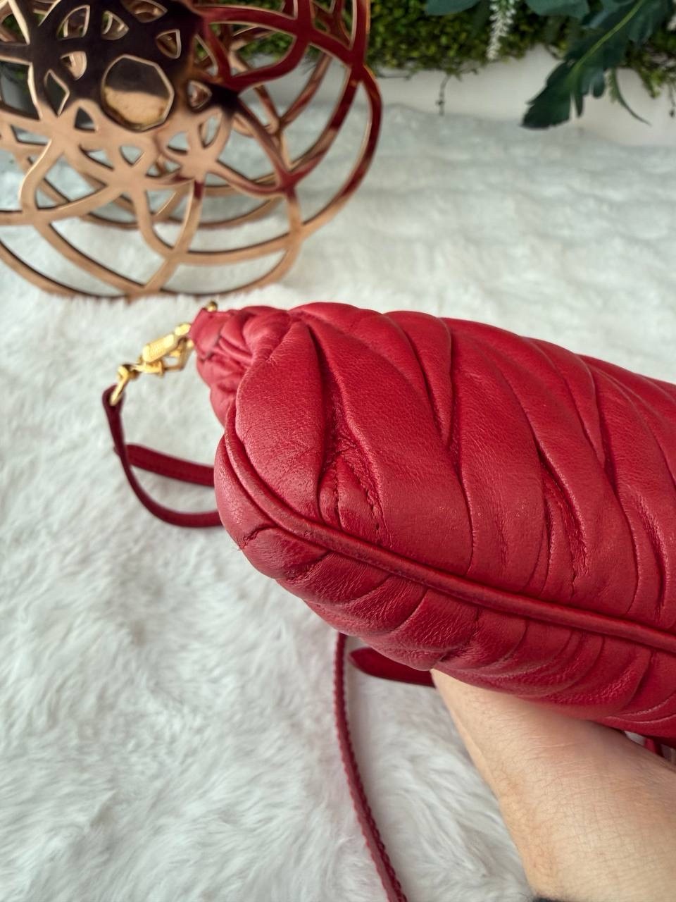 Miu miu matelasse clutch bag - Image 5