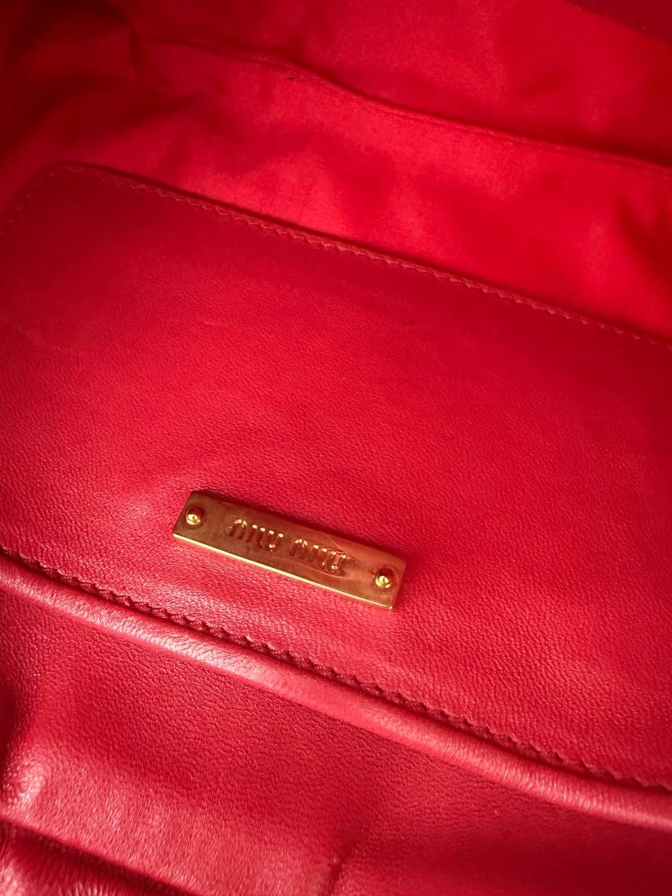 Miu miu matelasse clutch bag - Image 6