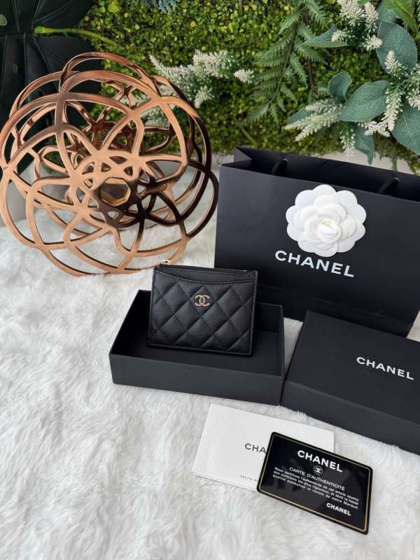 Chanel card holder