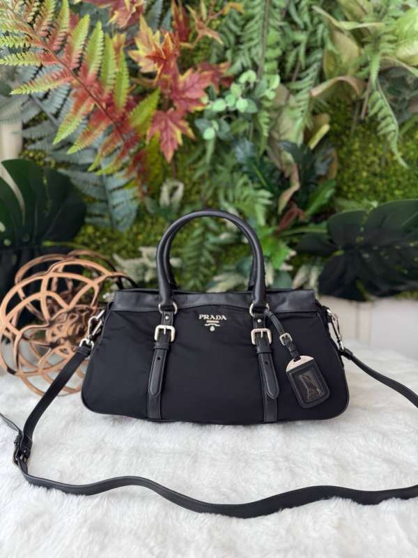Prada tessuto tote bag